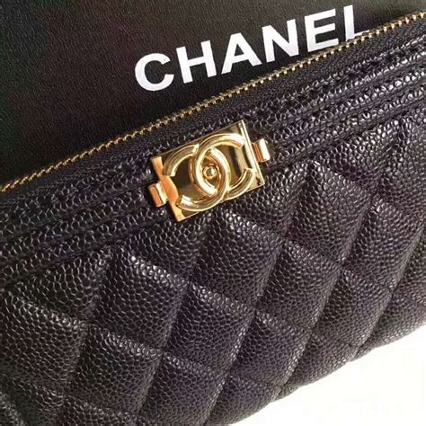 chanel boy zip wallet|boy Chanel zipped wallet.